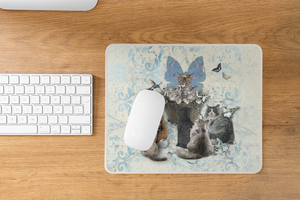 A Tisket a Tasket Cats in a Basket - Mouse Pad