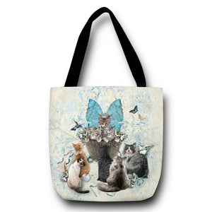 A Tisket a Tasket Cats in a Basket - Tote Bag