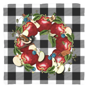 Sweet Apple Pie - Buffalo Plaid - Throw Pillow