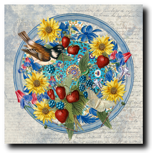 Blue Dutchess - Canvas Print