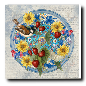 Blue Dutchess - Canvas Print