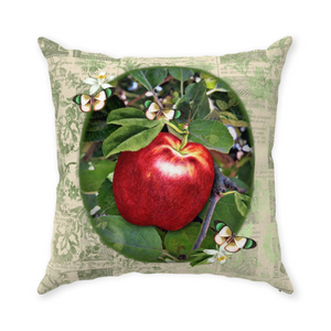 Red and Delicious - Throw Pillow