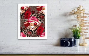 Life is a Cup of Cherries - Canvas Print