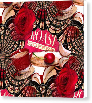 Life is a Cup of Cherries - Canvas Print