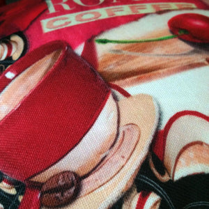 Life is a Cup of Cherries - Throw Pillow - Lisa Dailey Black Cat Art & Design