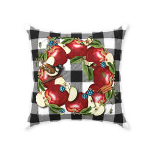 Sweet Apple Pie - Buffalo Plaid - Throw Pillow