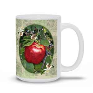 Red and Delicious - White Mug