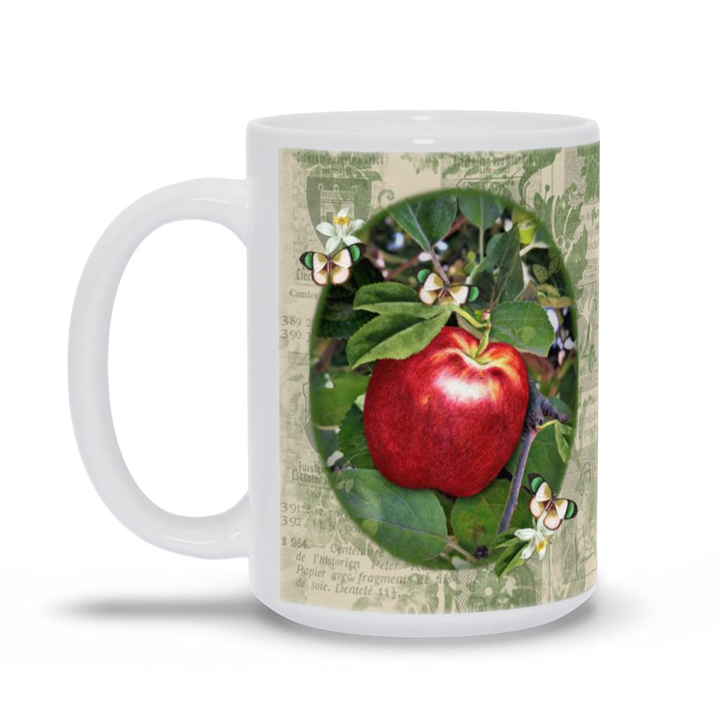 Red and Delicious - White Mug