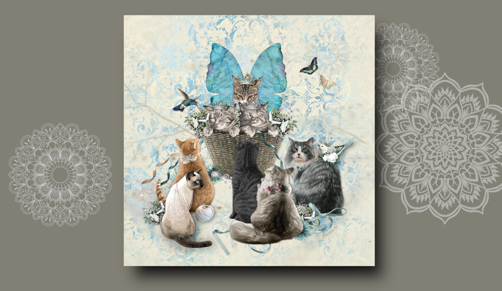 *A Tisket a Tasket Cats in a Basket