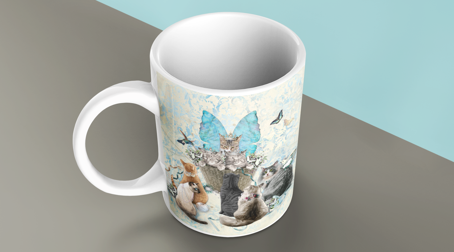 Coffee Mugs | Lisa Dailey Black Cat Art and Design
