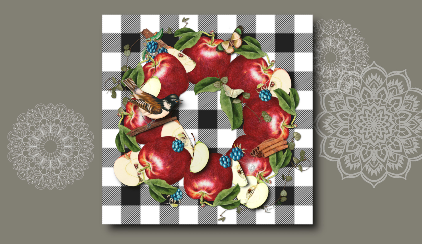 *Sweet Apple Pie - Buffalo Print