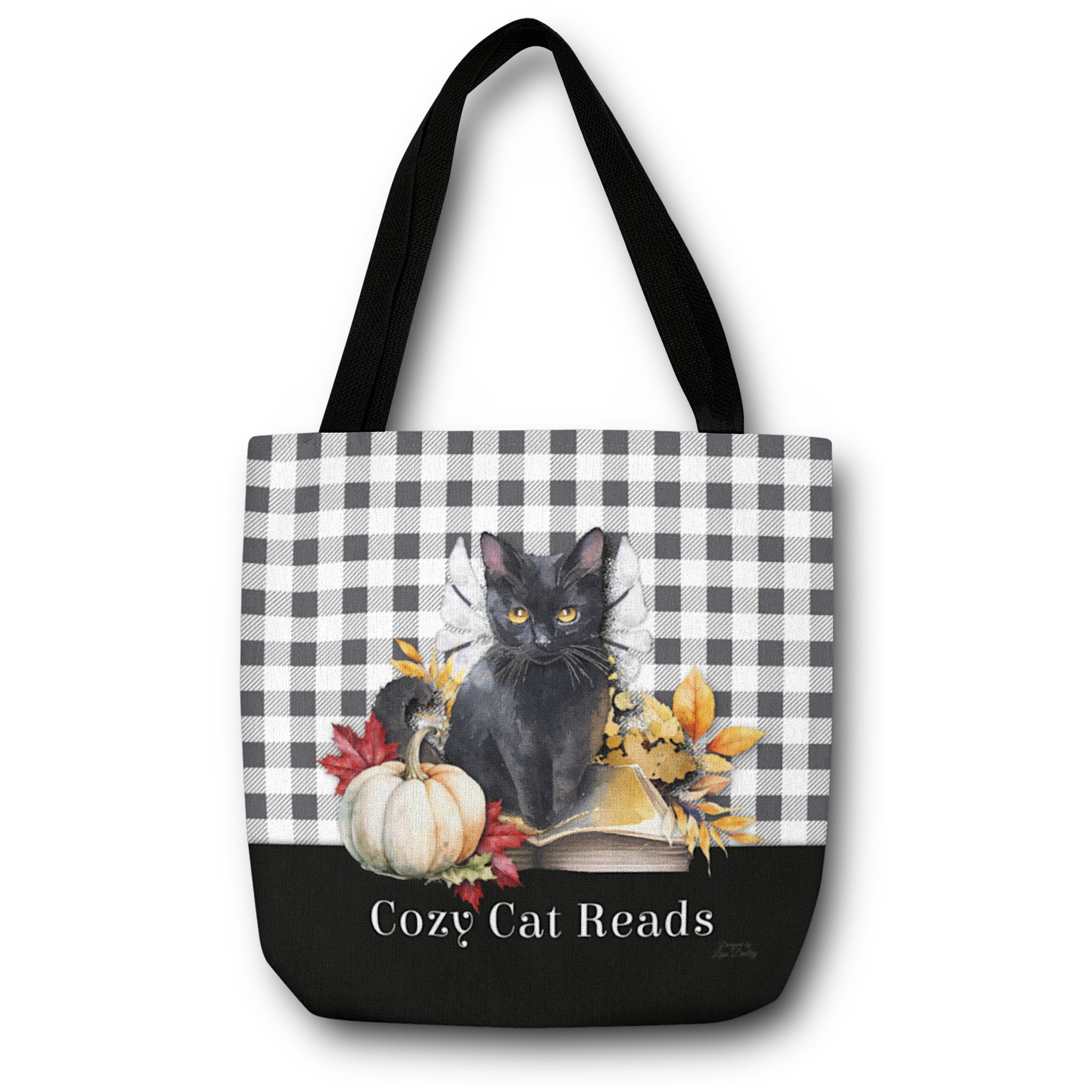 Cozy Cat Reads - Tote Bag