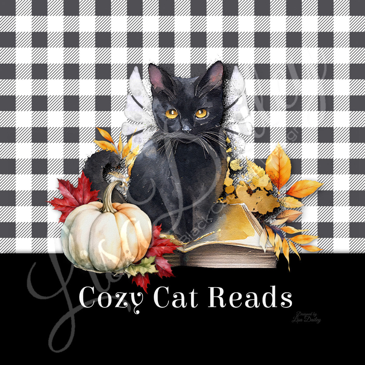 Cozy Cat Reads - Mouse Pad