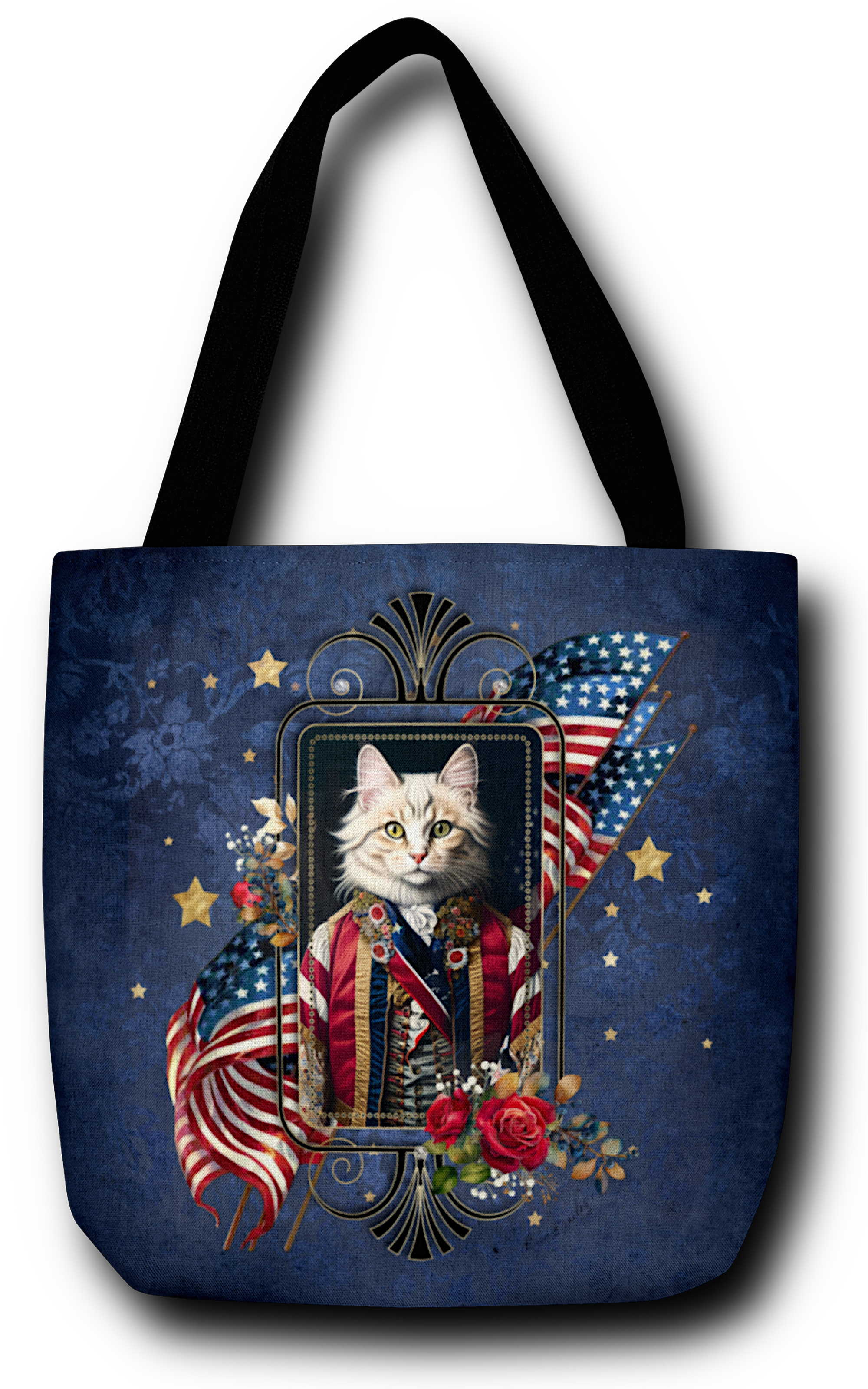 Patriotic Persian Cat - Tote Bag