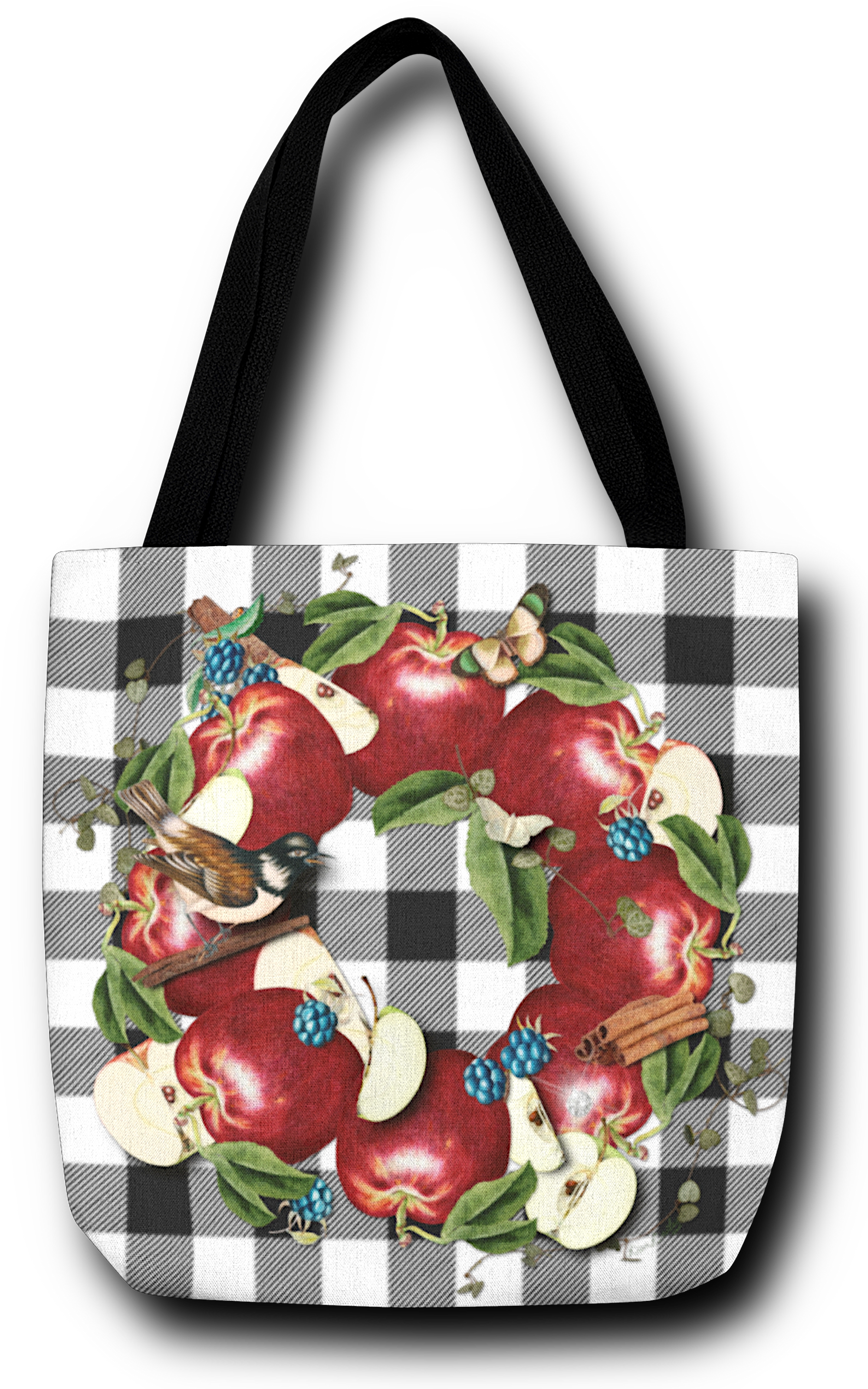 Sweet Apple Pie - Buffalo Plaid - Tote Bag