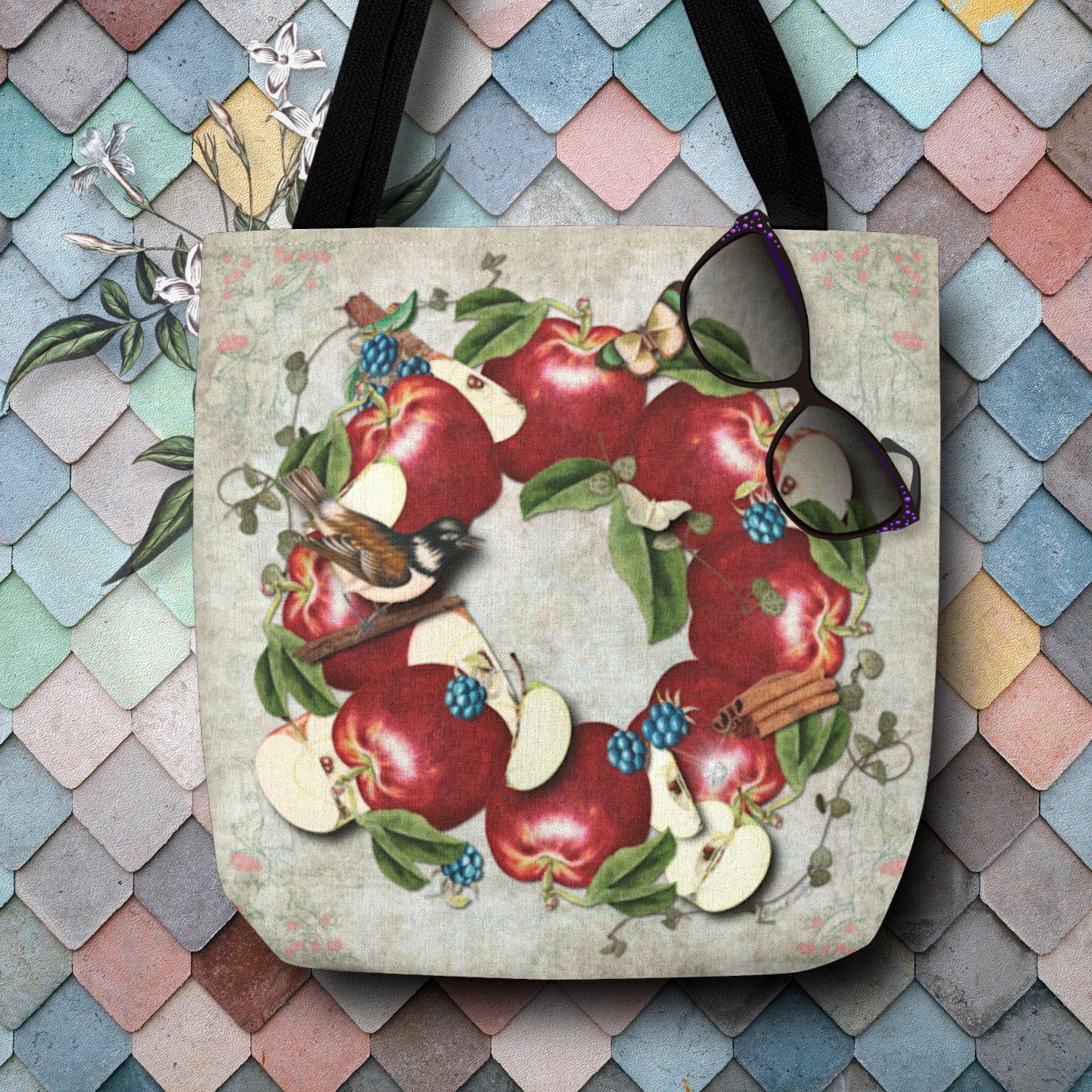 Sweet Apple Pie - Vintage - Tote Bag