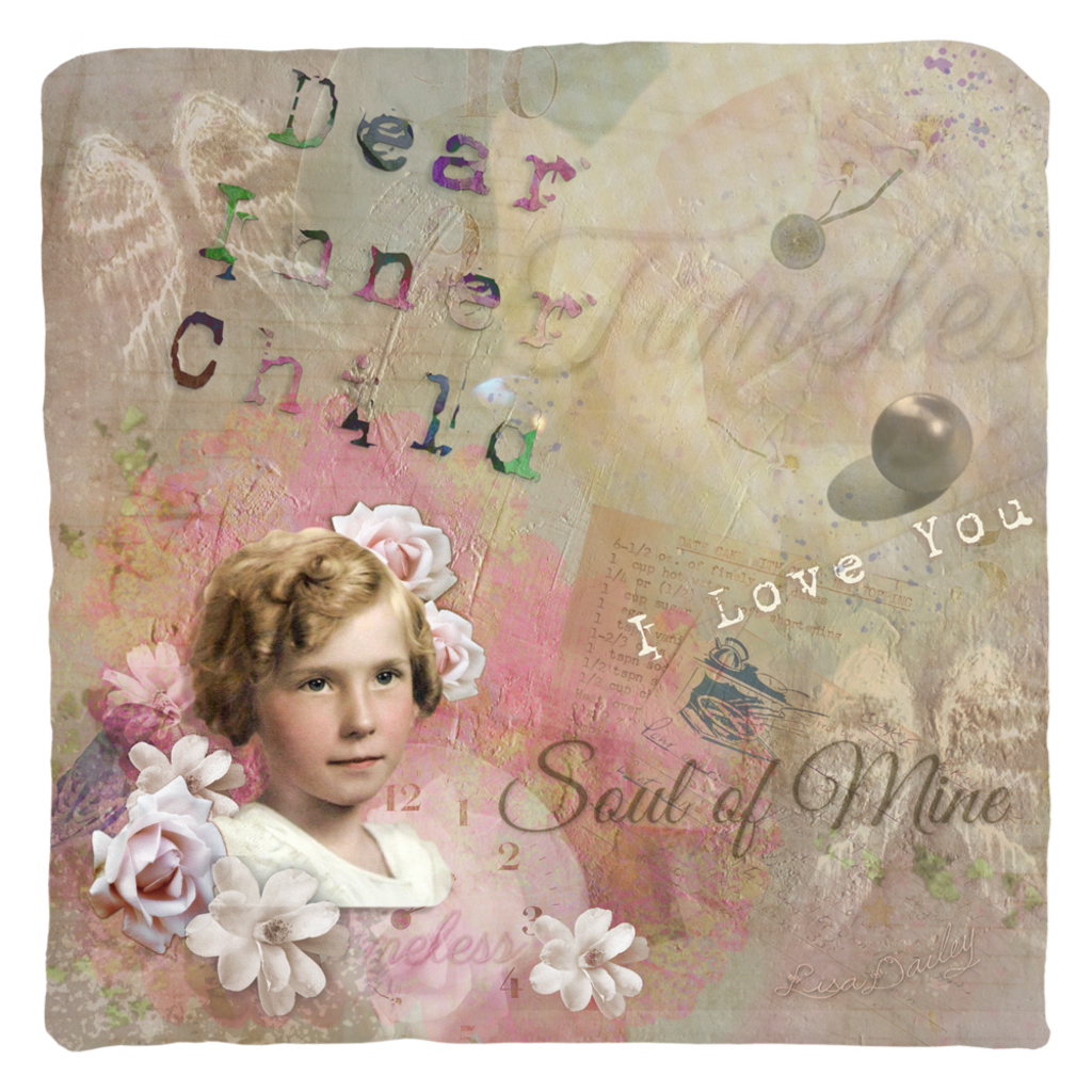 Soul 'O Mine - Throw Pillow - Lisa Dailey Black Cat Art & Design