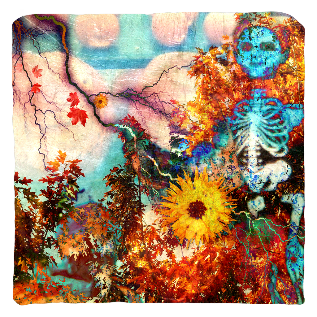 Trick or Treat - Throw Pillow - Lisa Dailey Black Cat Art & Design