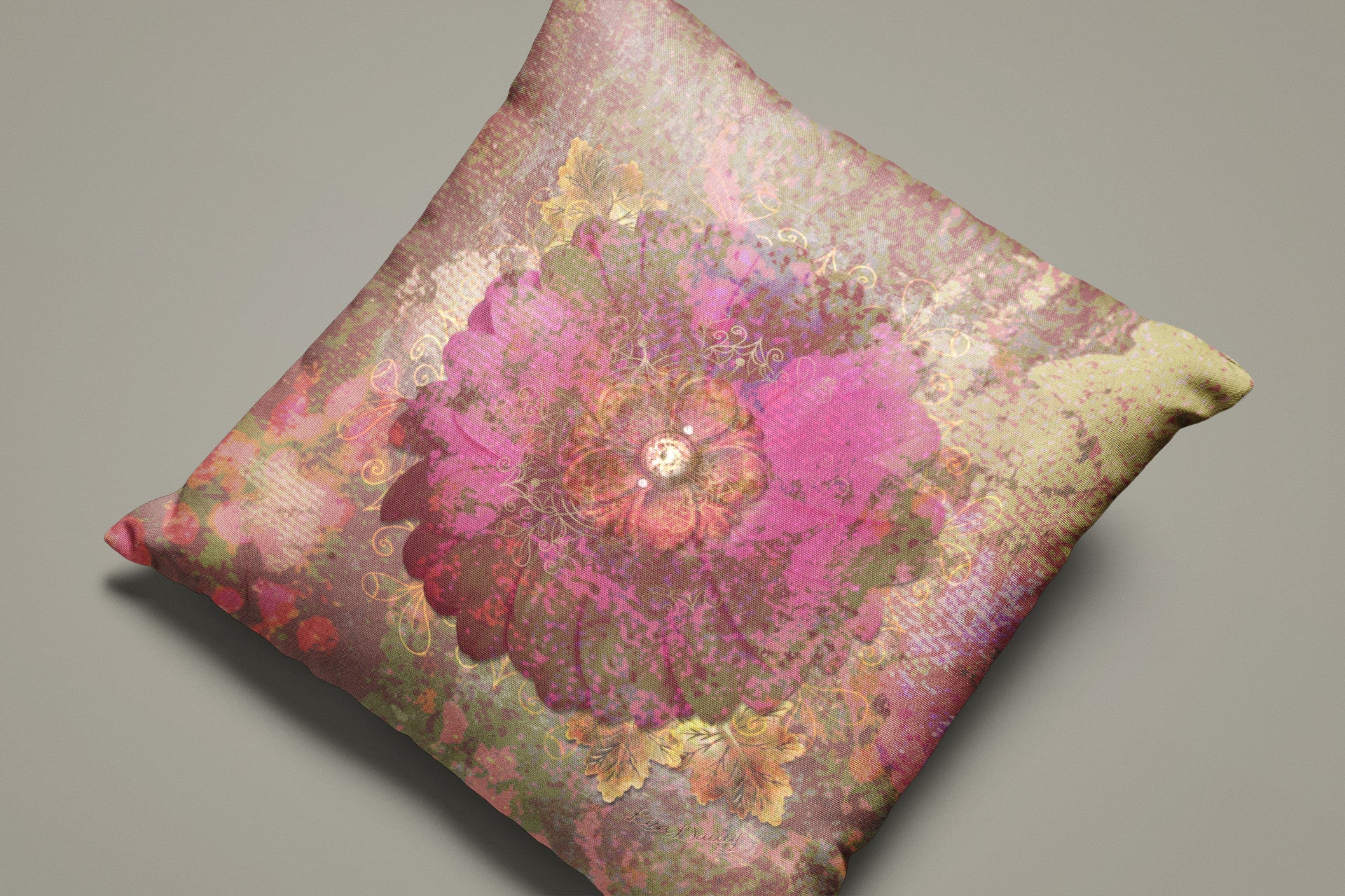 Disguised Blossom - Throw Pillow