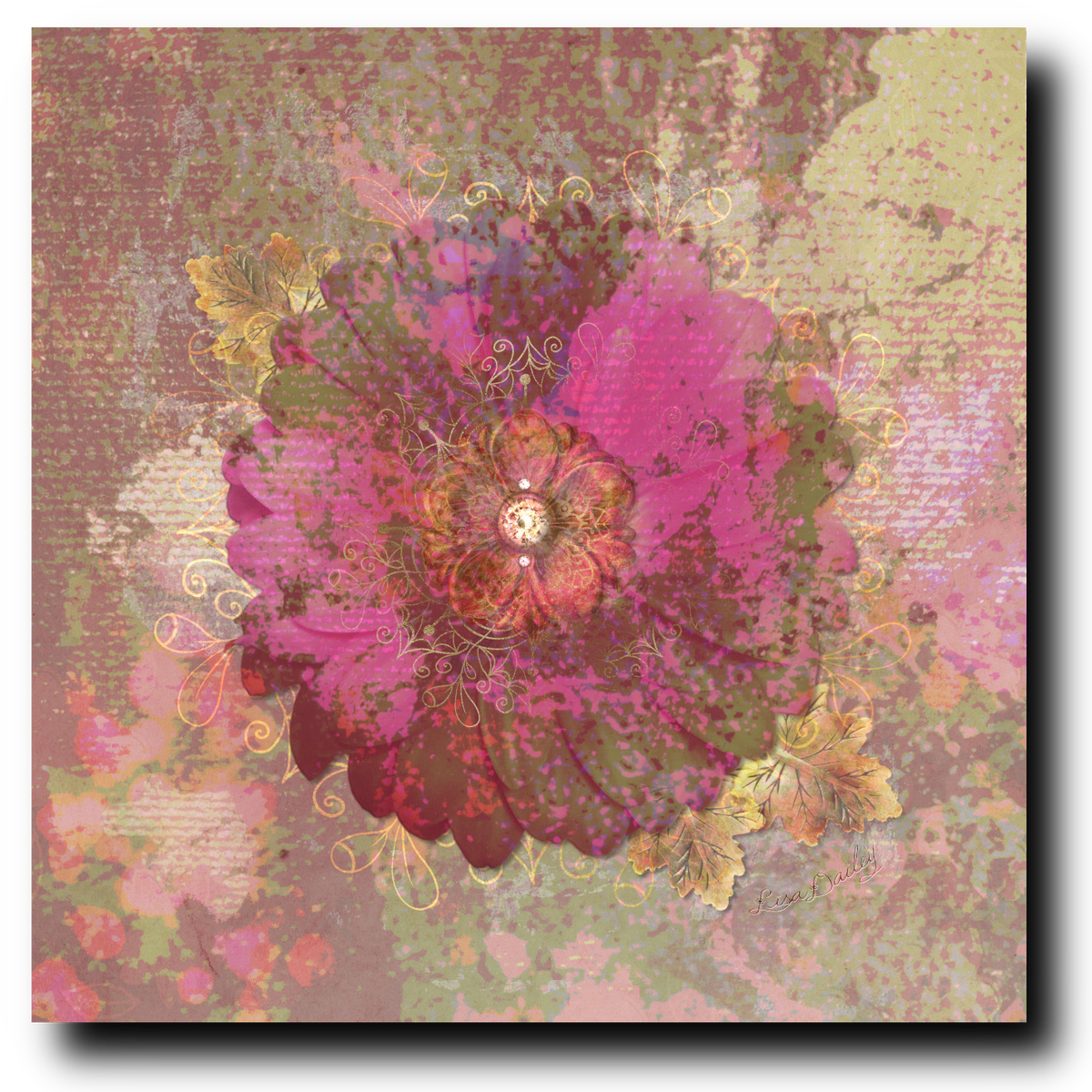 Disguised Blossom - Canvas Print