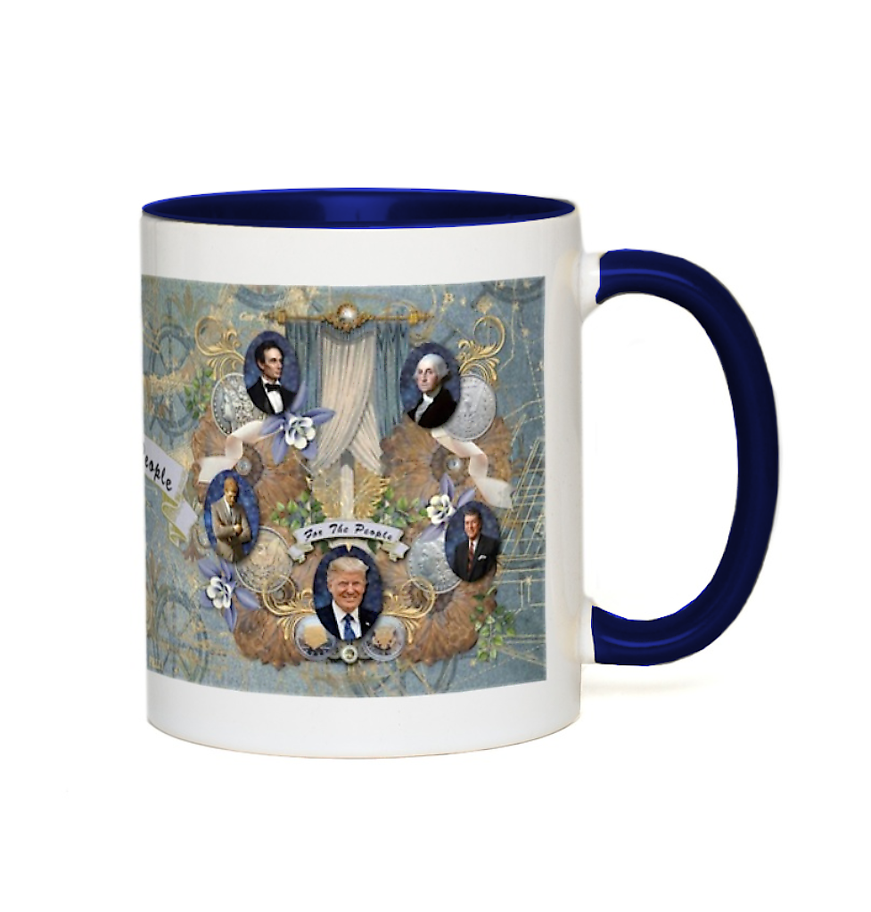 For the People - Accent Mug