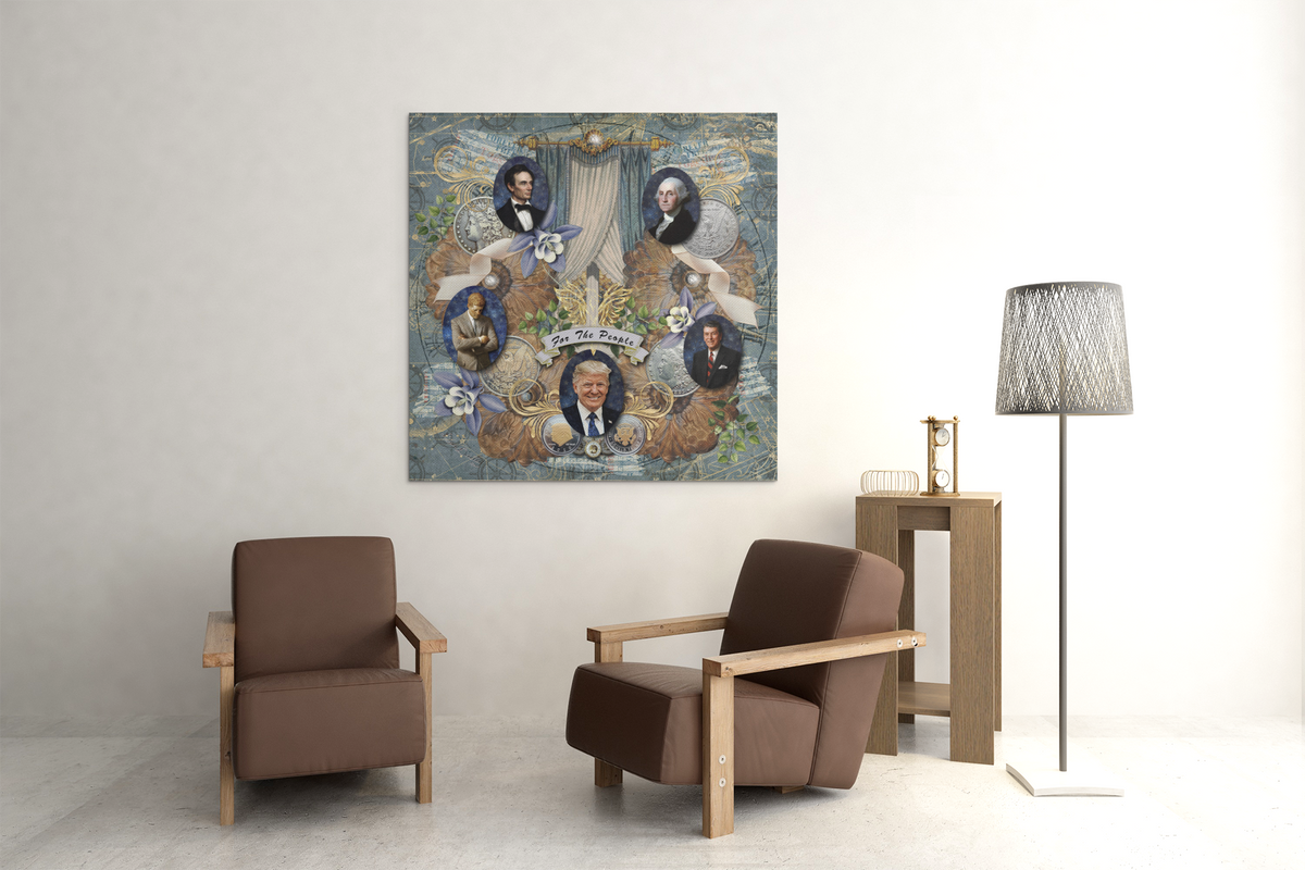 For The People - Canvas Print