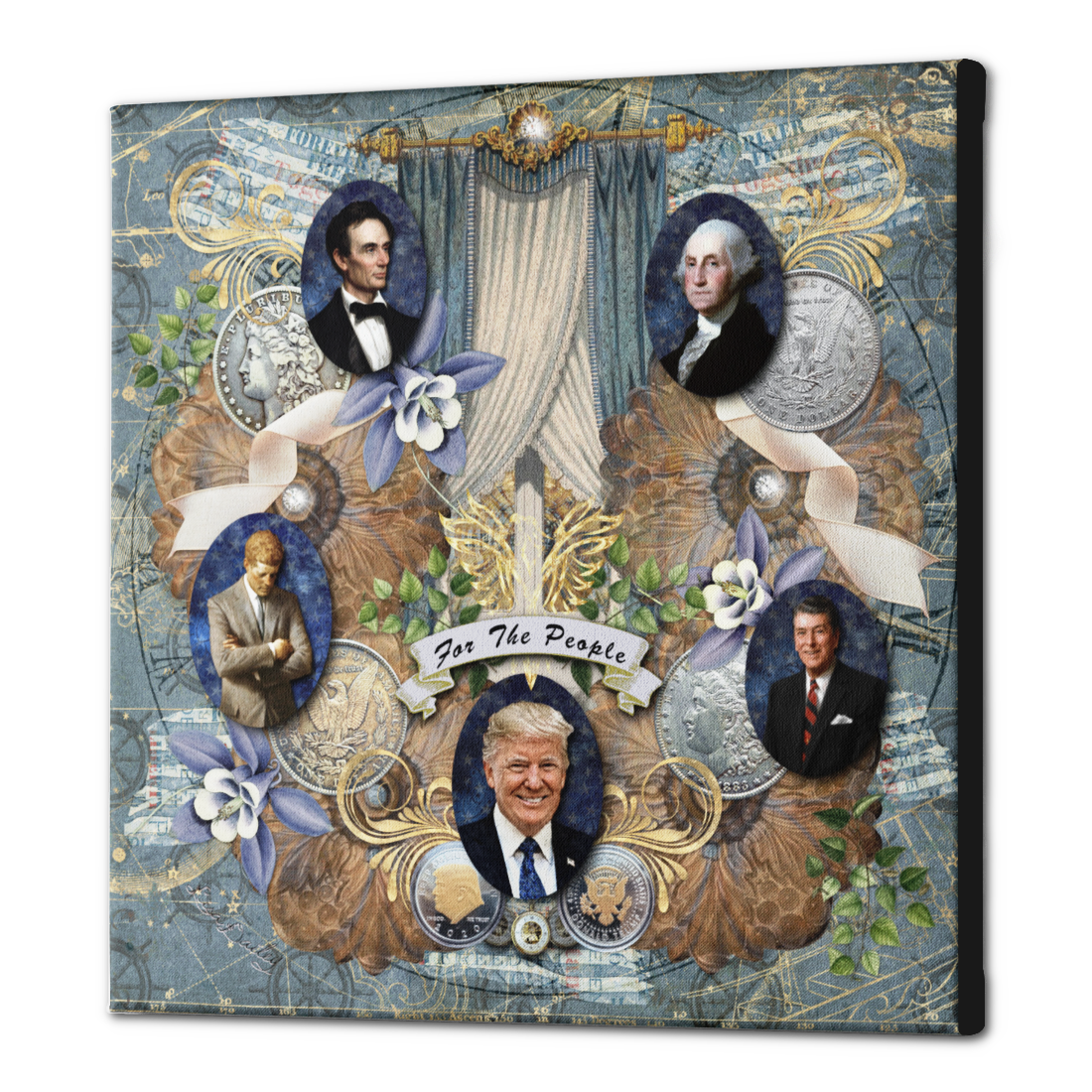 For The People - Canvas Print