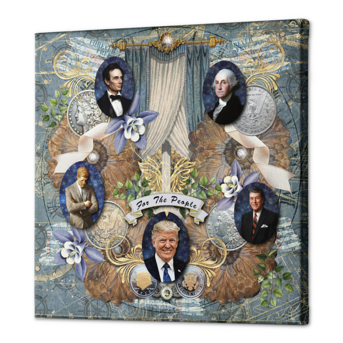 For The People - Canvas Print