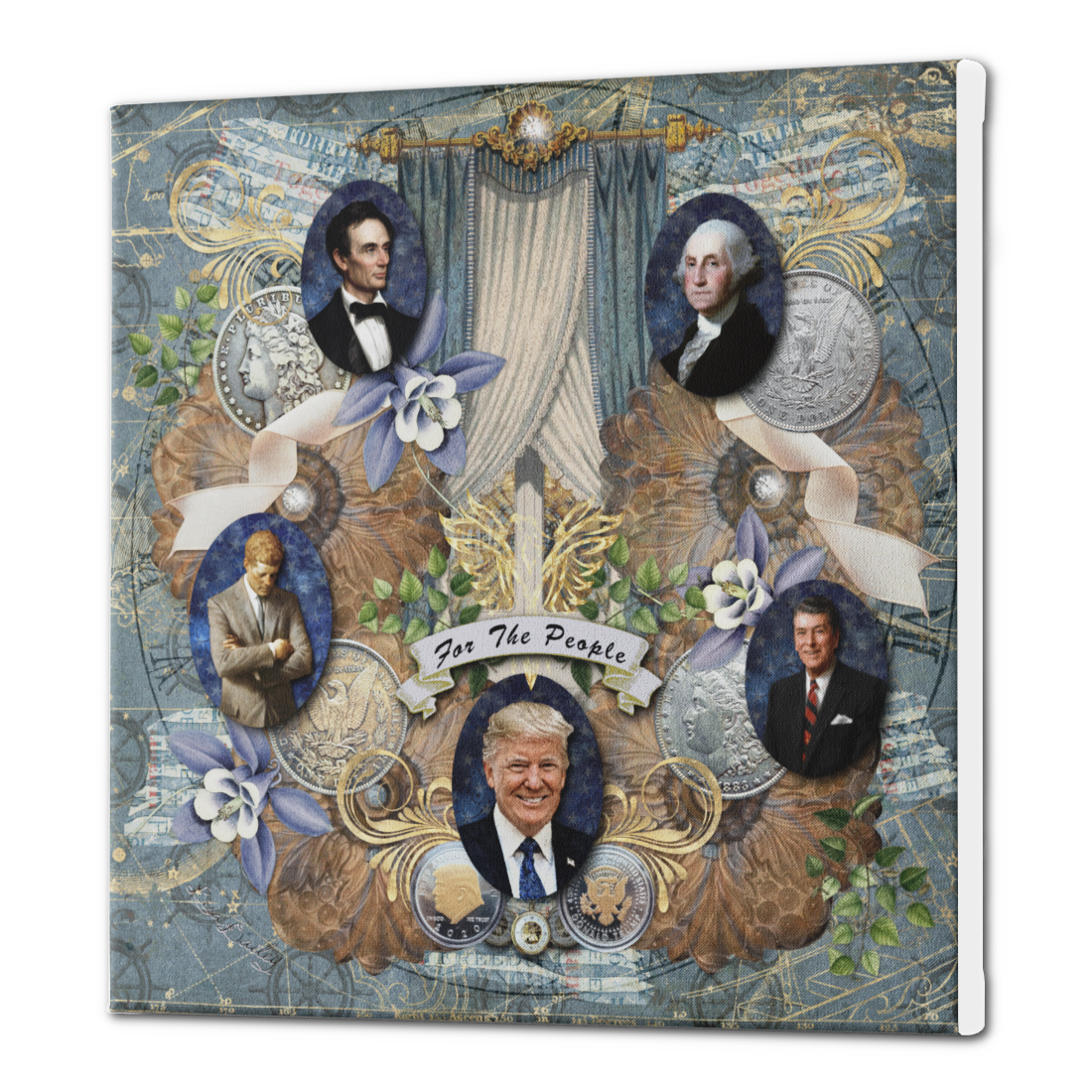 For The People - Canvas Print