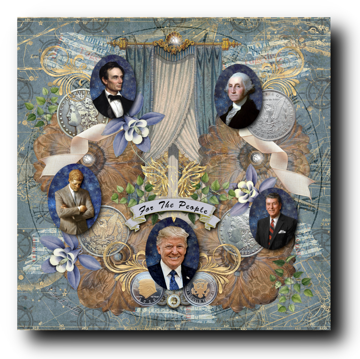 For The People - Canvas Print