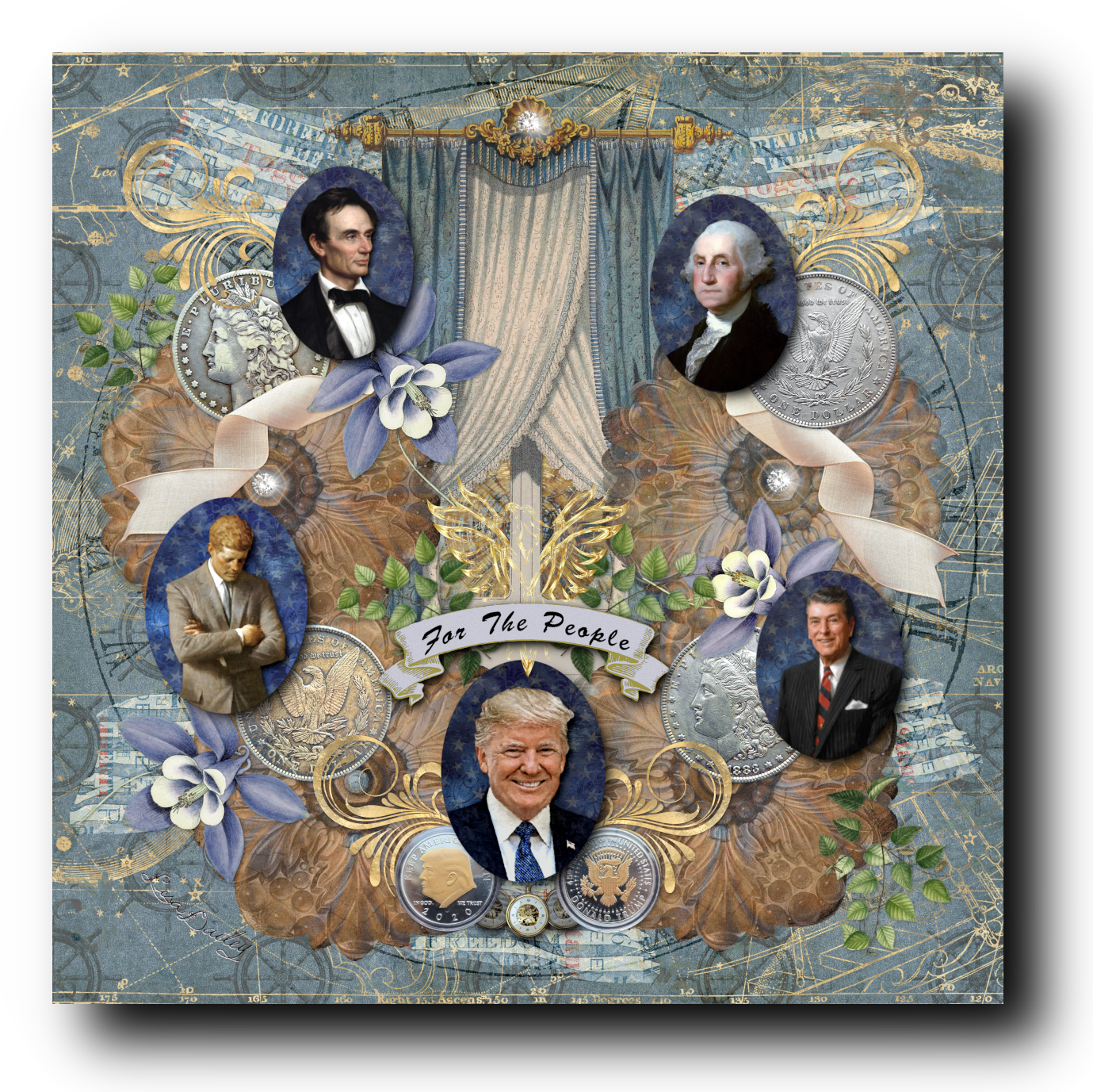 For The People - Canvas Print