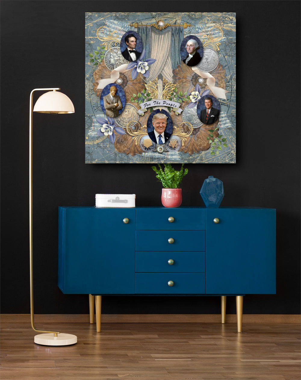 *For The People - Lisa Dailey Black Cat Art & Design