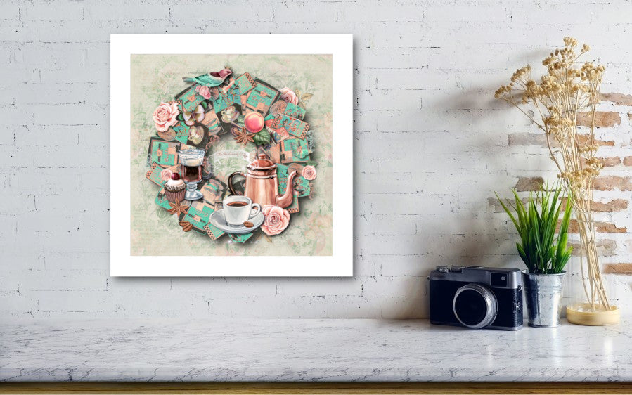 For the Love of Coffee - Art Print
