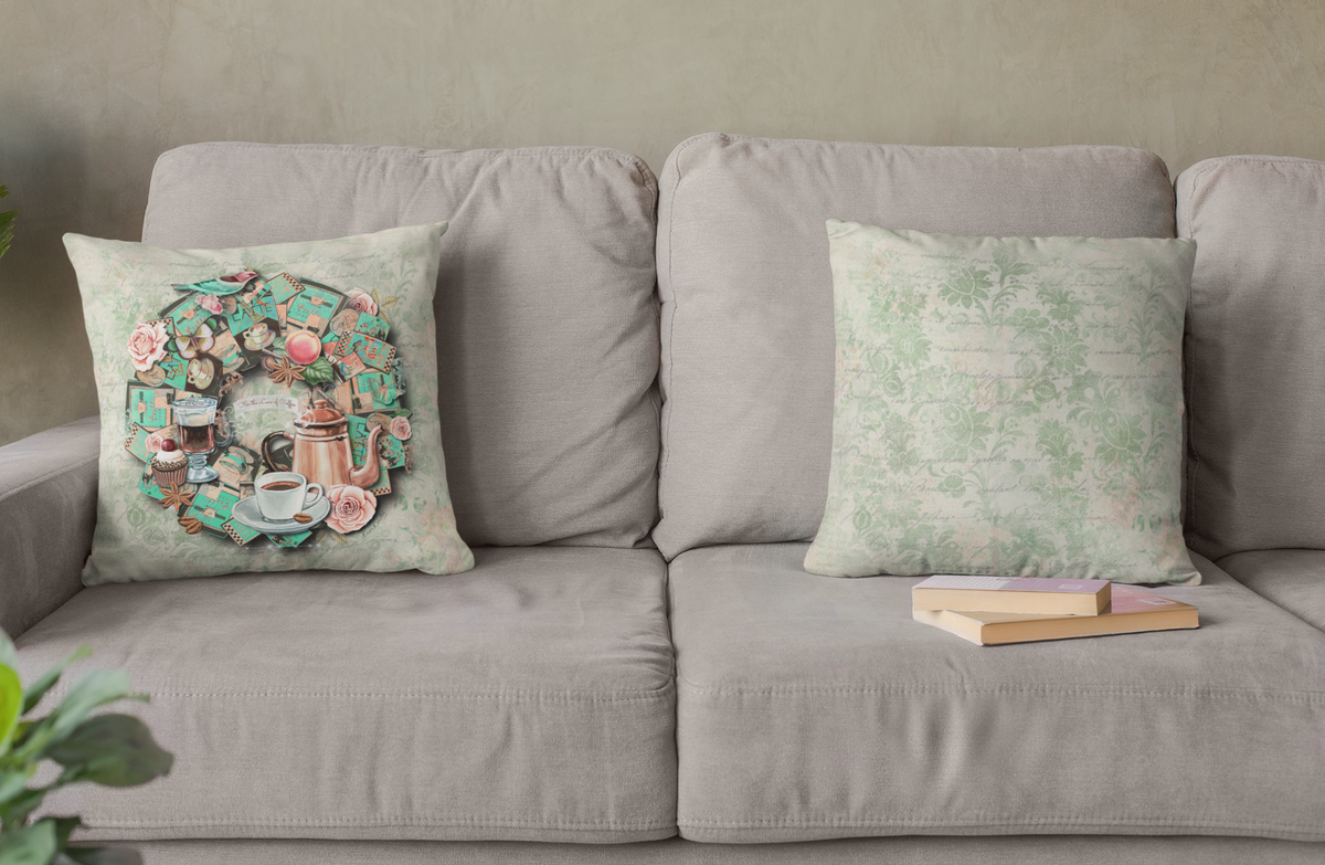 For the Love of Coffee - Throw Pillow