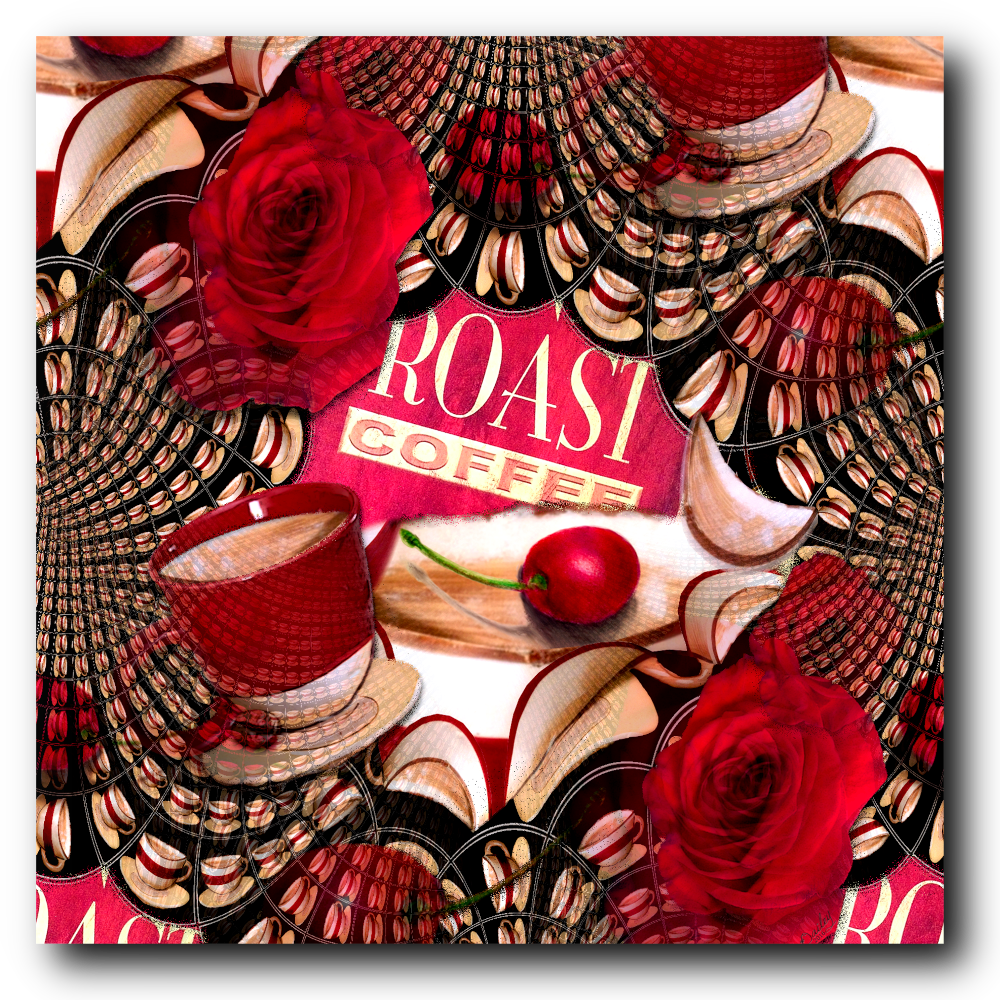 Life is a Cup of Cherries - Canvas Print