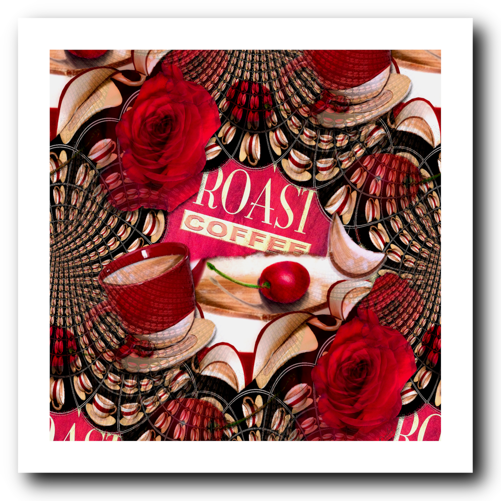 Life is a Cup of Cherries - Art Print