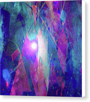 Moonlight in Abstraction - Canvas Print
