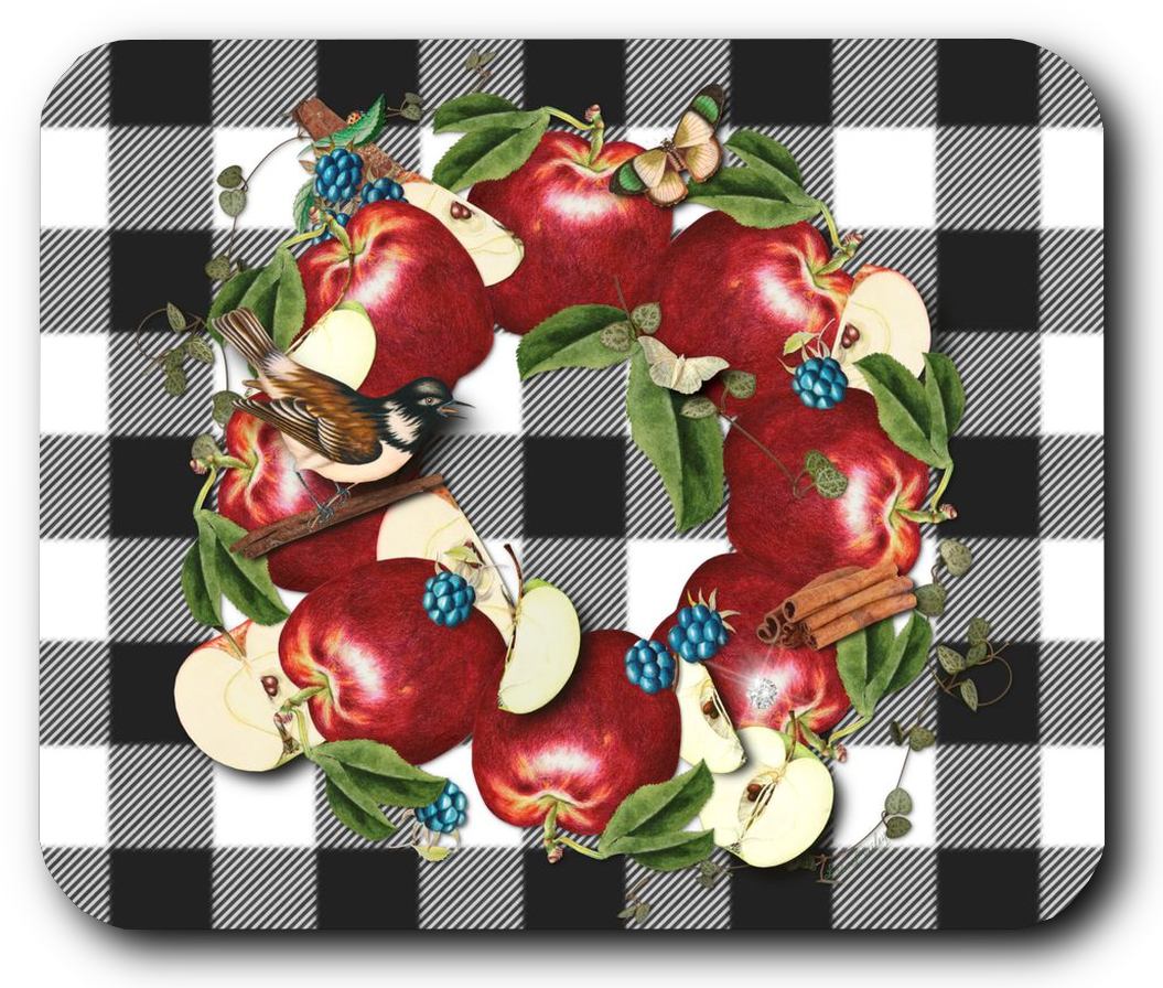 Sweet Apple Pie - Buffalo Plaid - Mouse Pad