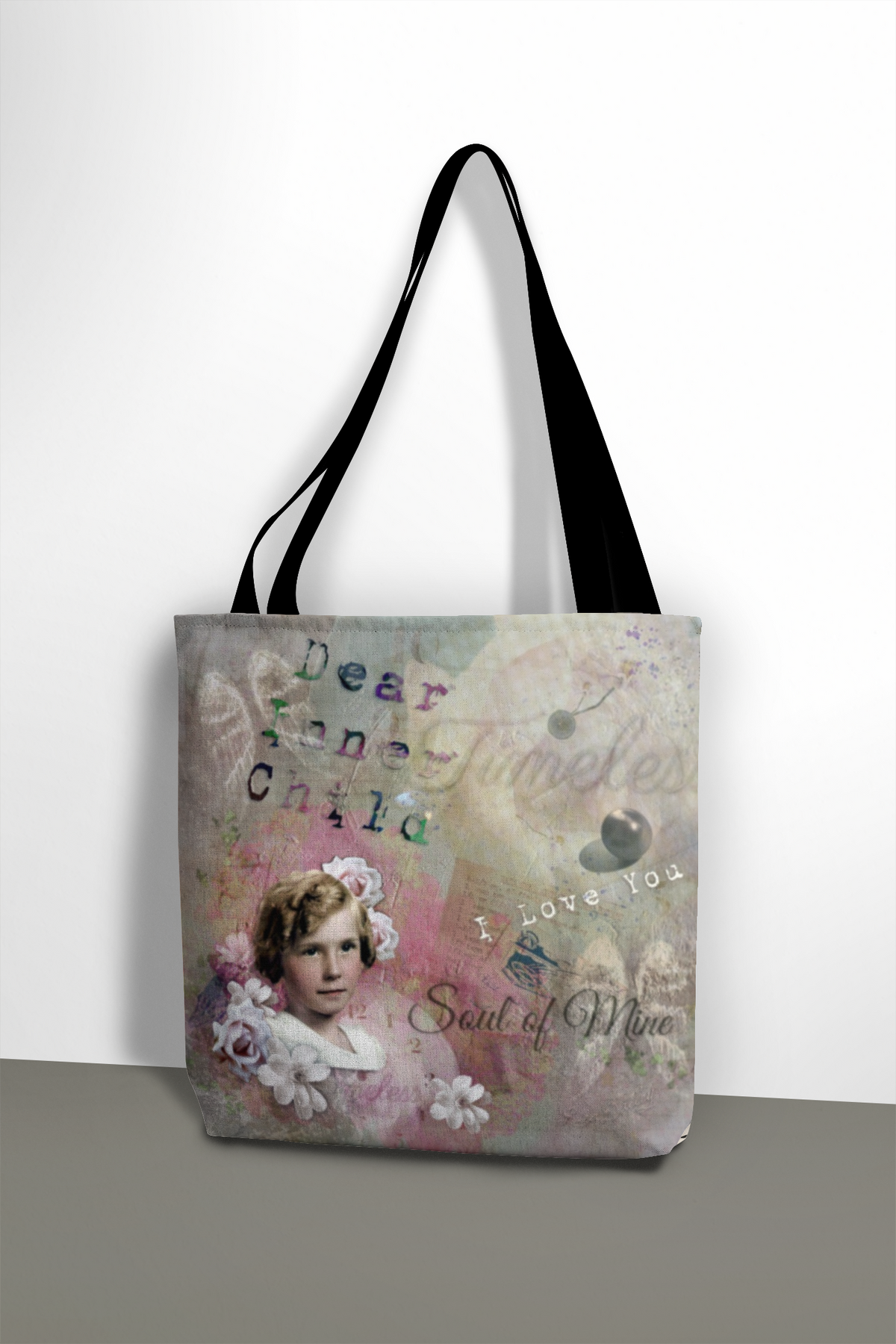 Soul O' Mine - Tote Bag - Lisa Dailey Black Cat Art & Design