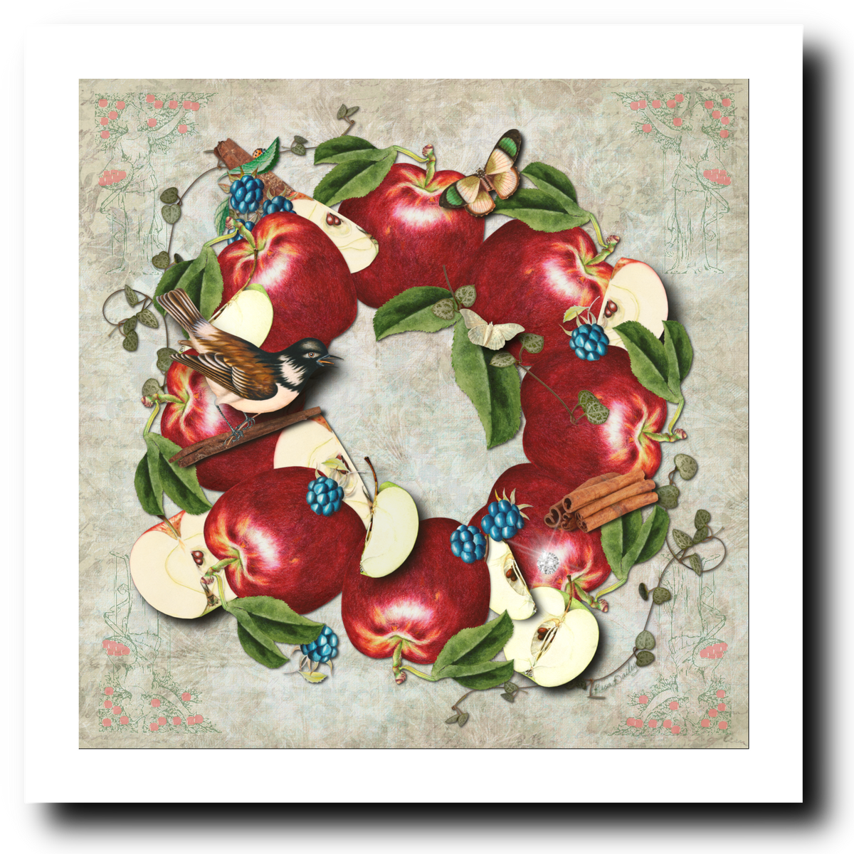 Sweet Apple Pie - Vintage - Art Print