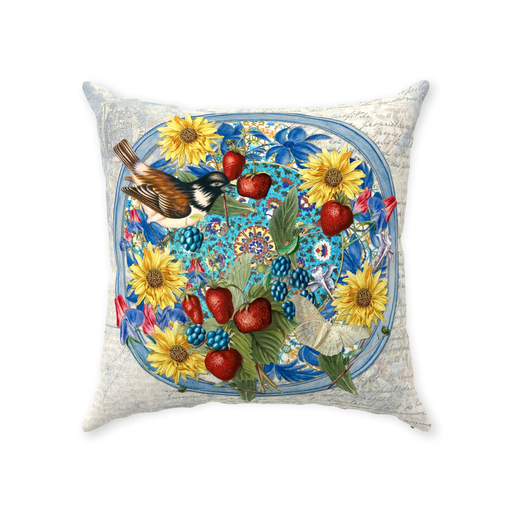Blue Dutchess - Throw Pillow