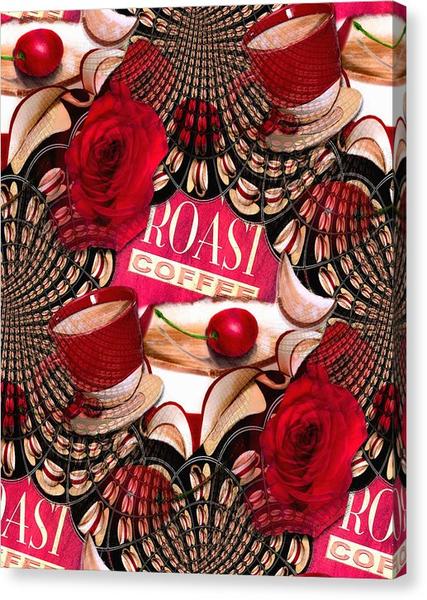 Life is a Cup of Cherries - Canvas Print