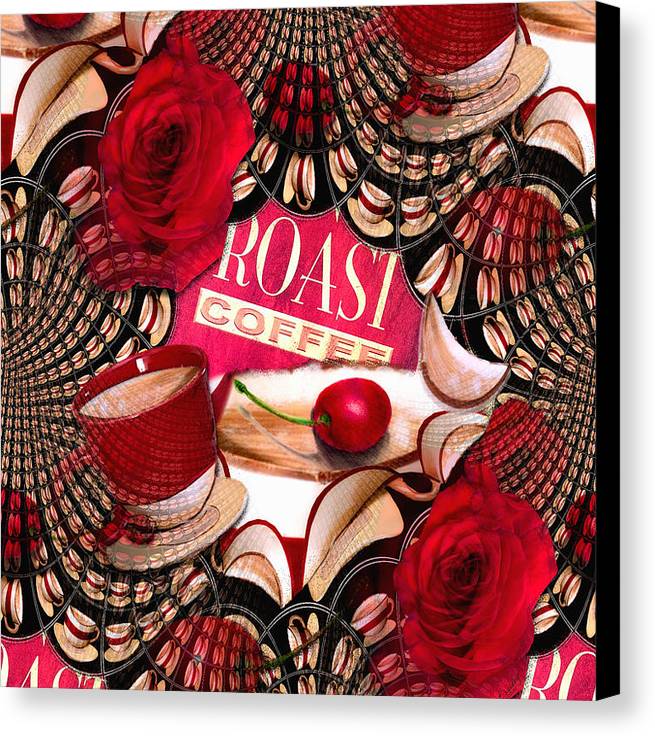 Life is a Cup of Cherries - Canvas Print