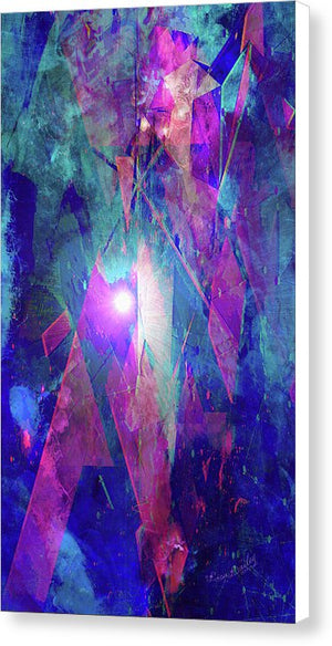 Moonlight in Abstraction - Canvas Print
