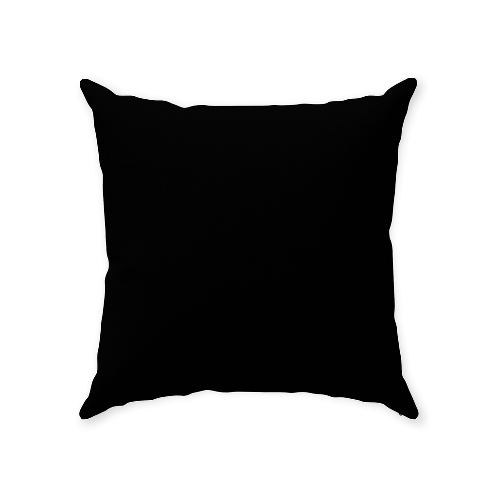 Life is a Cup of Cherries - Throw Pillow - Lisa Dailey Black Cat Art & Design