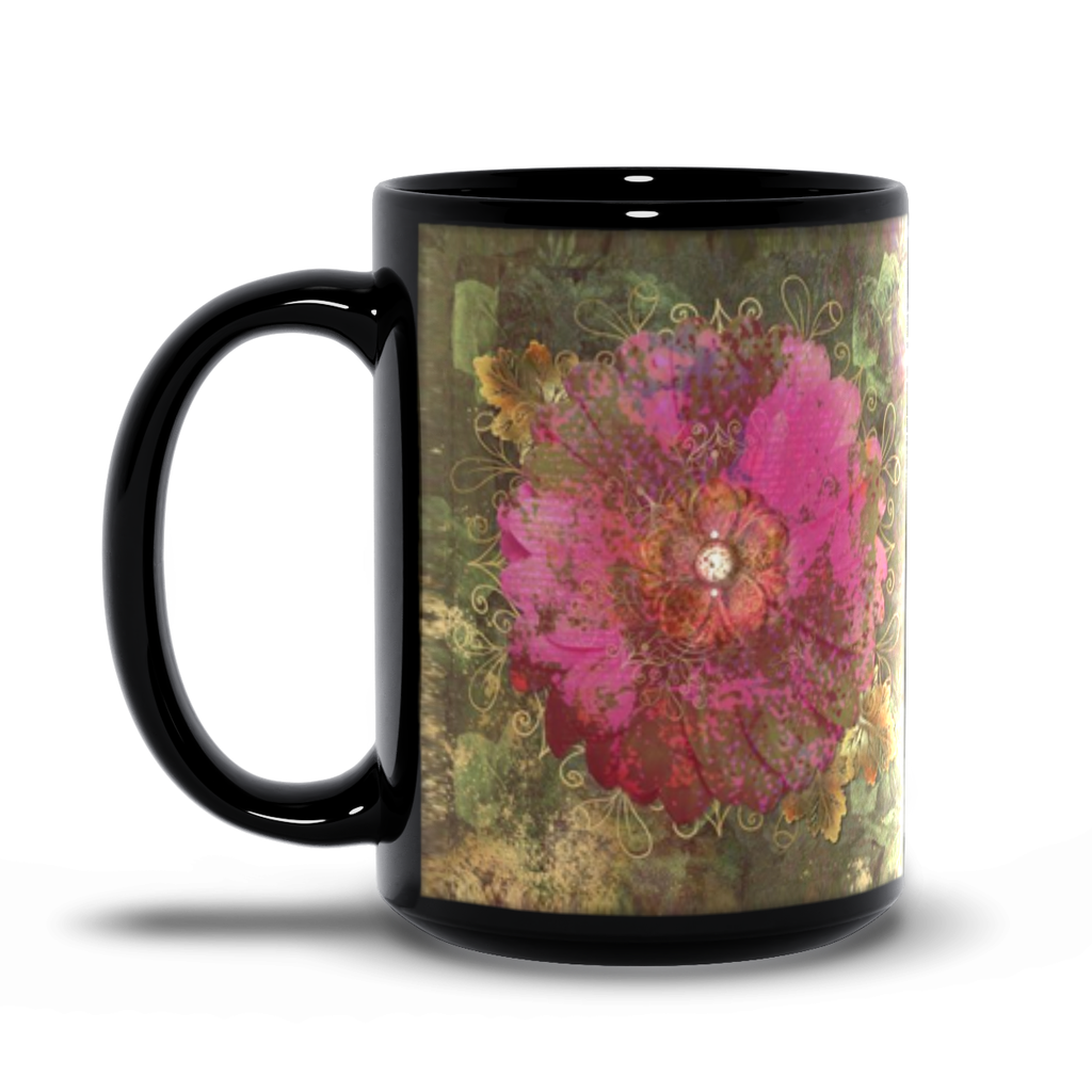 Disguised Blossom - Black Mug