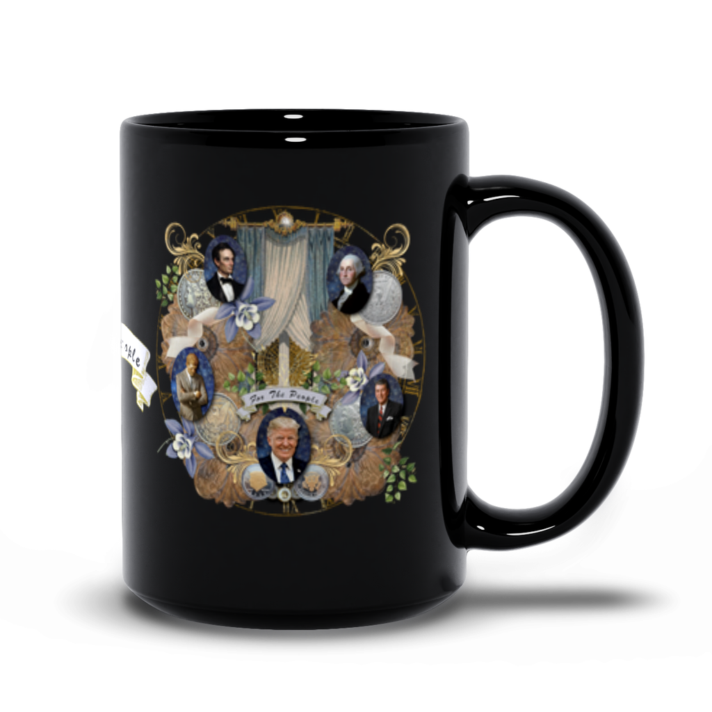 For The People - Black Mug