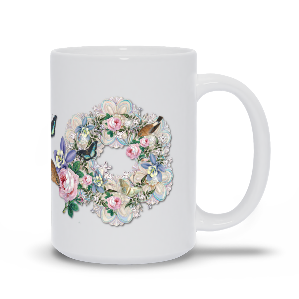 Bejeweled - White Mug